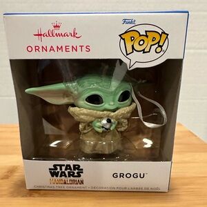 Funko POP STAR WARS GROGU™ MANDALORIAN CHRISTMAS TREE ORNAMENT. Hallmark…